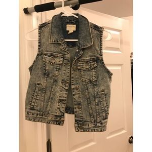 Denim vest